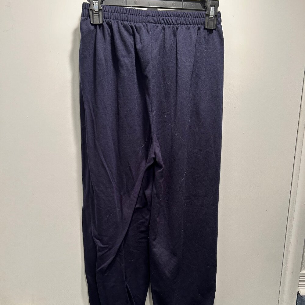 Blue cotton light weight joggers